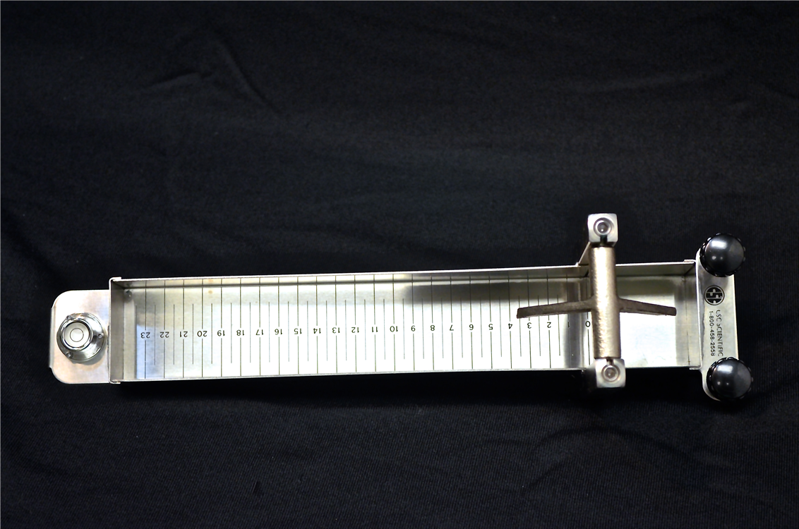 Bostwick Consistometer Top View