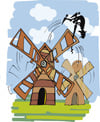 Don Quixote in a Windmill