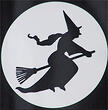 Witch flying