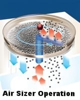 vacuum air sizer diagram