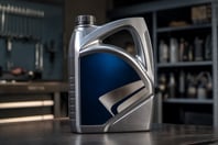 Automobile Engine Oil Can