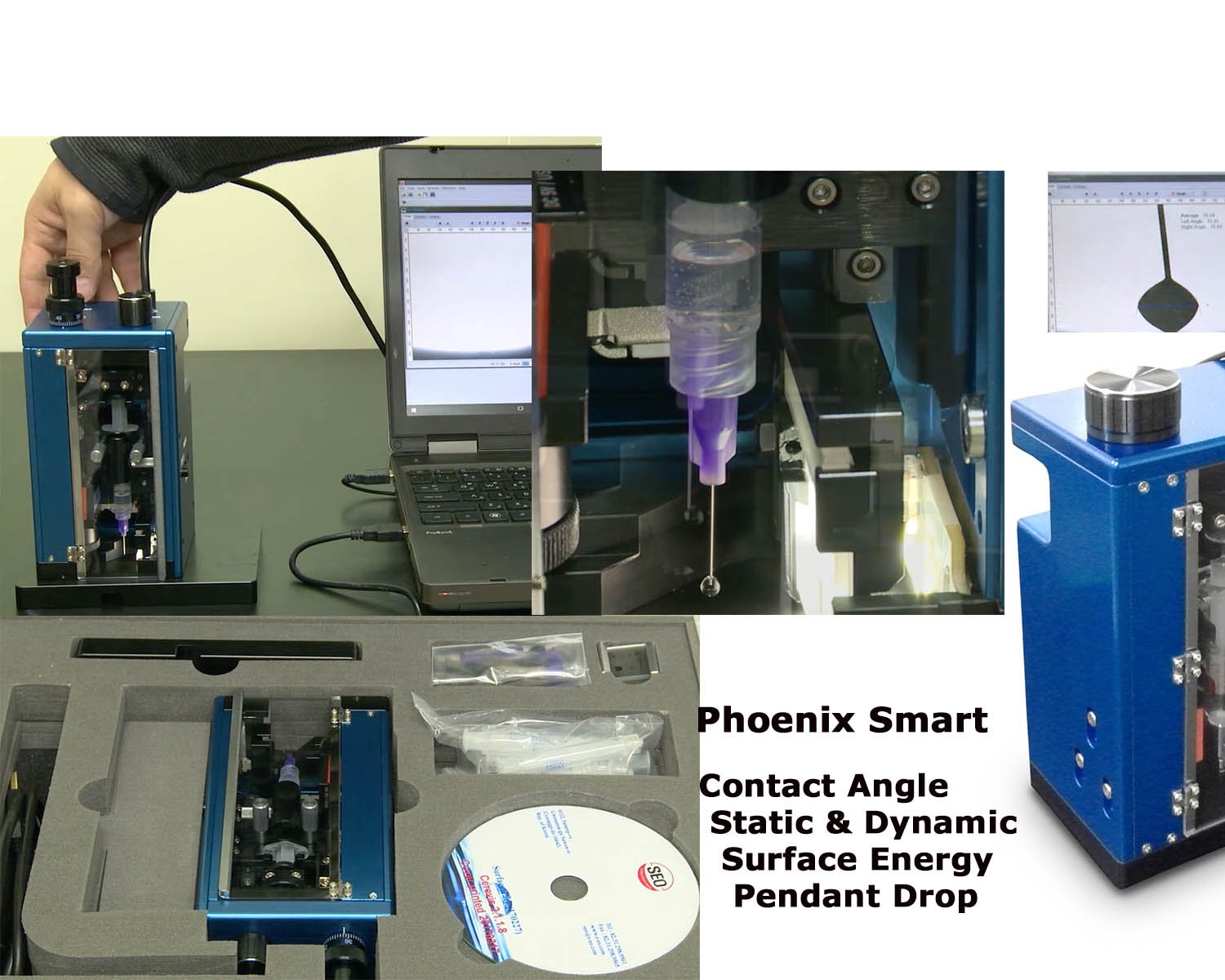 Cointact Angle Analyzer