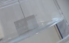 Wilhelmy Plate Nearing  Surface 