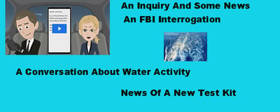 thr FBI and Water activity